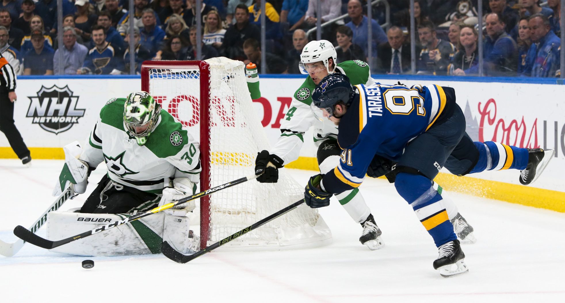 Blues face off with Stars in Game 7